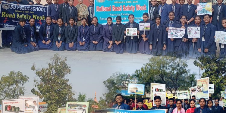 DU Public School Observes Road Safety Week