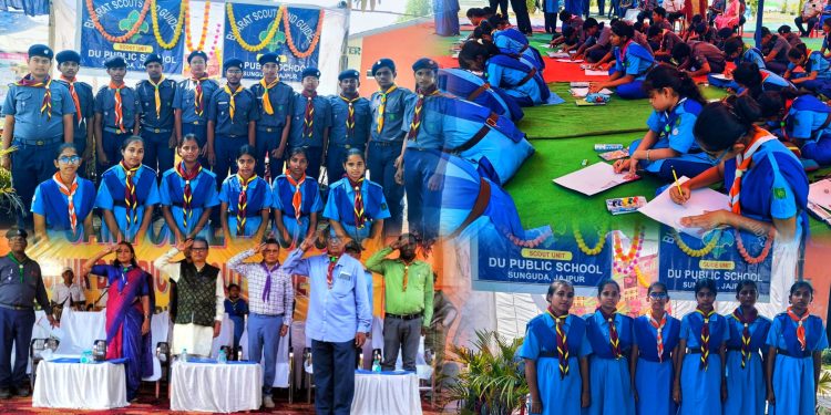 DU Public School Students Shine at Scout and Guide Program DU Public School Students Shine at Scout and Guide Program